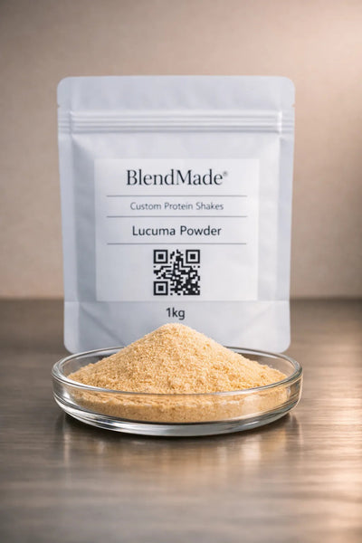 Lucuma Powder — golden Peruvian superfood powder for BlendMade naturally‑sweet shakes