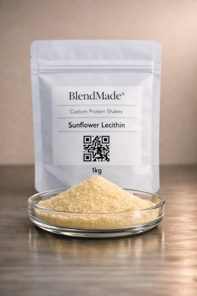 Sunflower Lecithin — fine emulsifier powder for BlendMade smooth‑texture shakes
