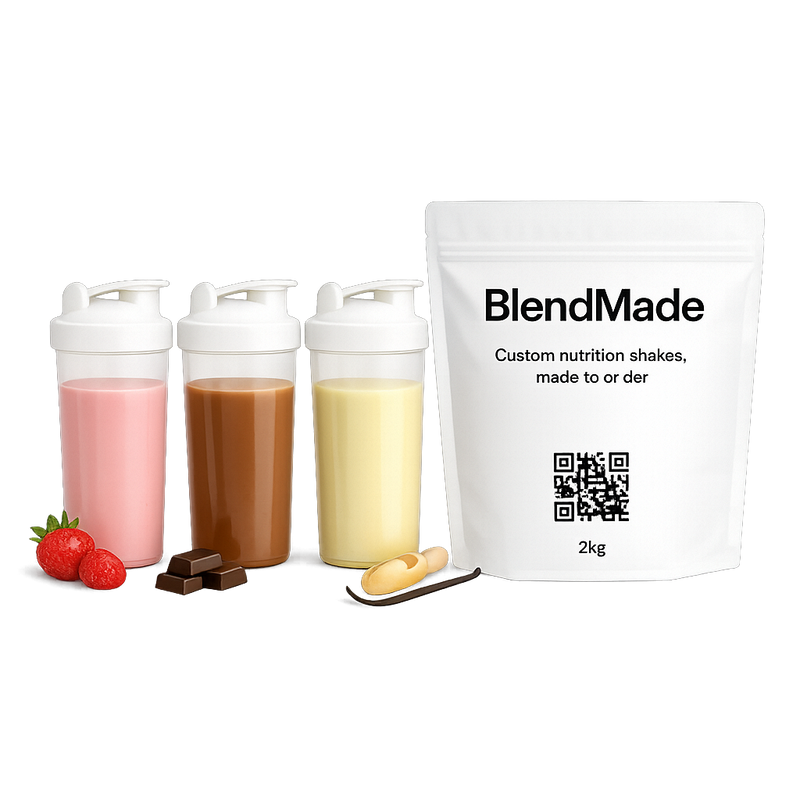 BlendMade custom nutrition shake
