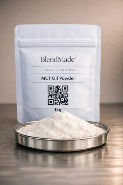 MCT Powder — creamy white fat‑source powder for BlendMade custom shakes