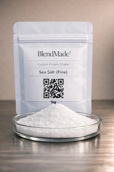Sea Salt — fine mineral powder for BlendMade hydration blends