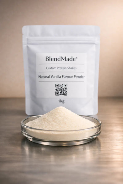 Vanilla Flavour — light cream flavouring powder for BlendMade custom shakes
