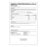 Energy & Performance Protein Shake | 07 | 7f224b607076 | Rear label close-up