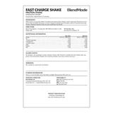 Fast Charge Protein Shake | 07 | c5844aaa11a8 | Rear label close-up