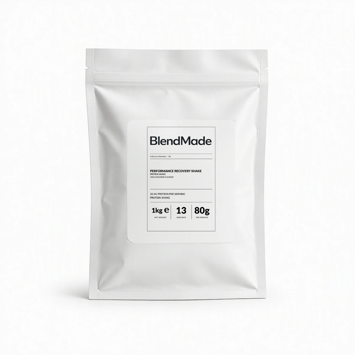 Performance Recovery Protein Shake