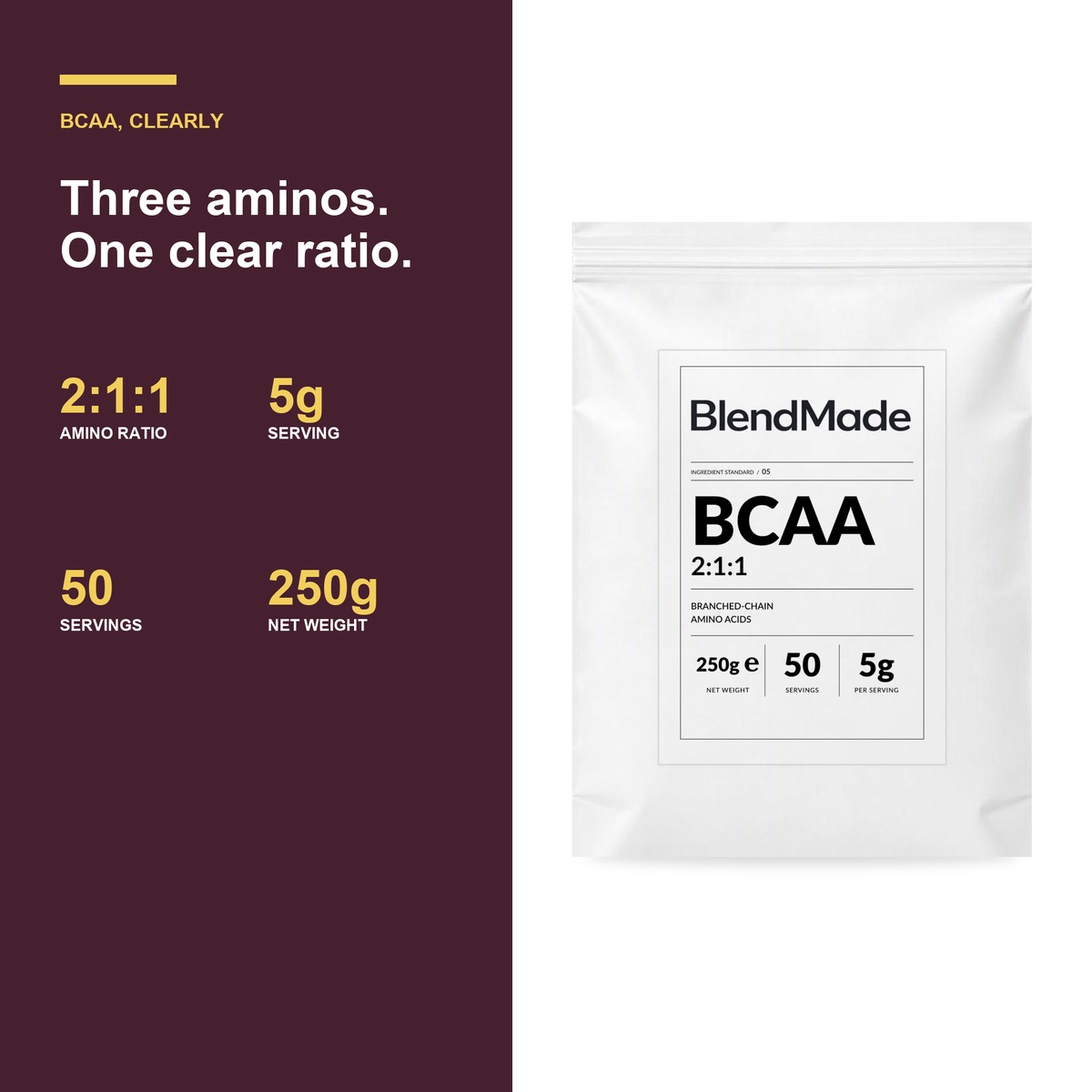 BCAA 250g | 04 | Benefits and product facts