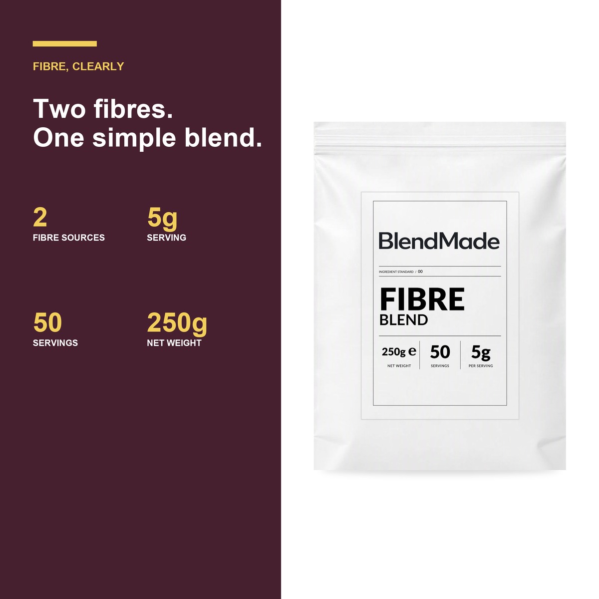 Fibre Blend 250g | 04 | Benefits and product facts