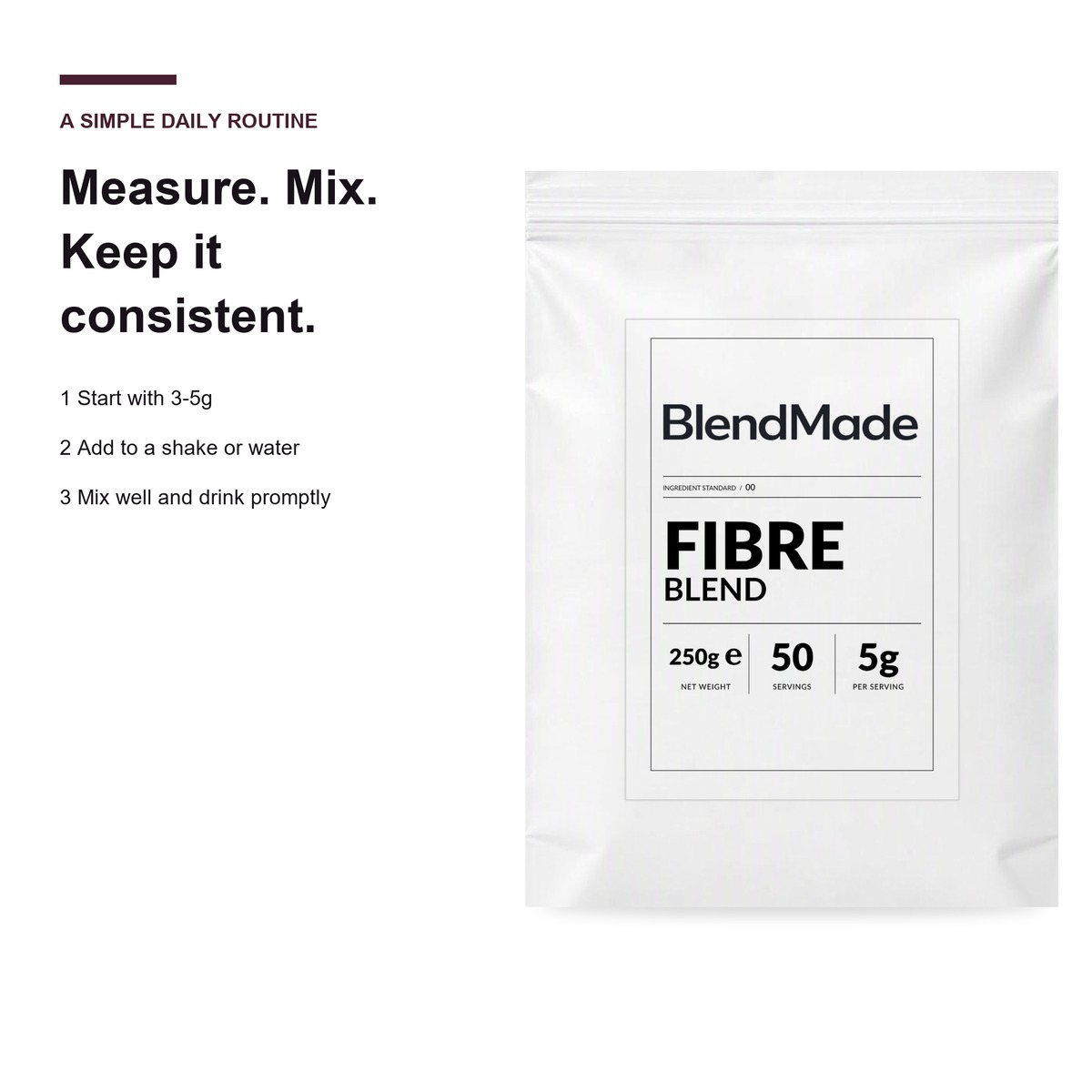 Fibre Blend 250g | 05 | How to use