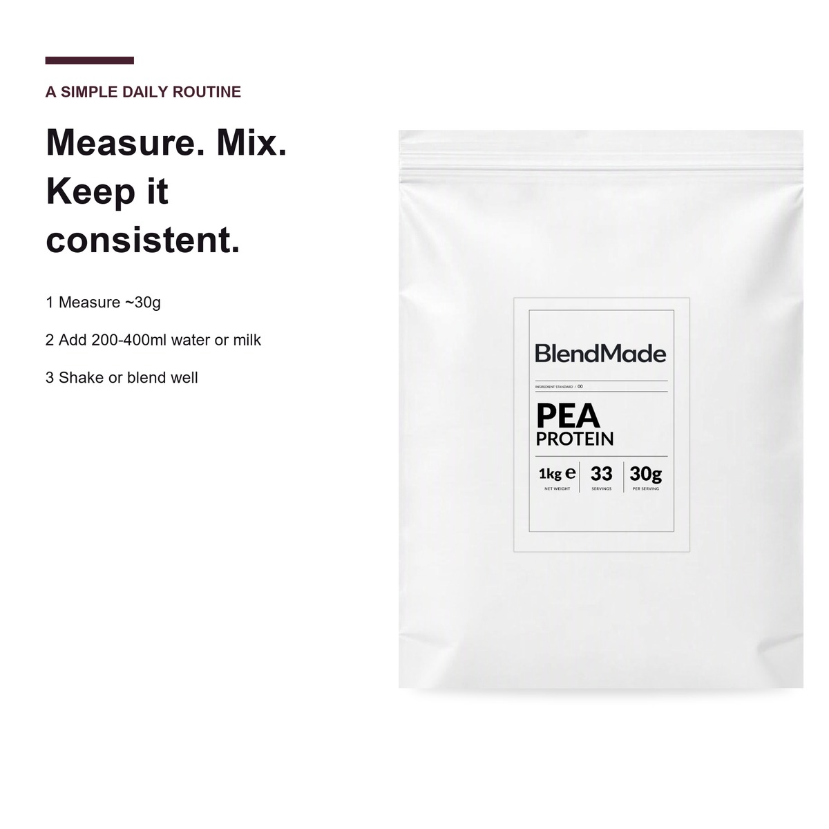 Pea Protein 1Kg | 05 | How to use